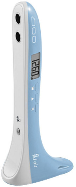 아이키 에어 초음파 무선 셀프 거리측정기, HT002, 스카이블루
