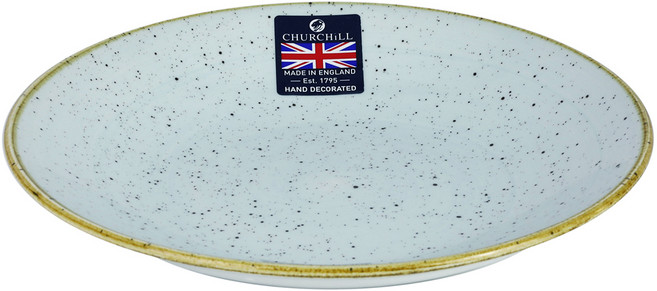 처칠 스톤캐스트 쿱 딥접시, 덕에그블루, 1개