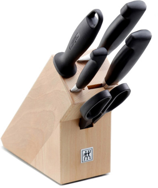 헹켈 4스타 6종 칼블럭세트 HK35086-006, 혼합 색상, 1개