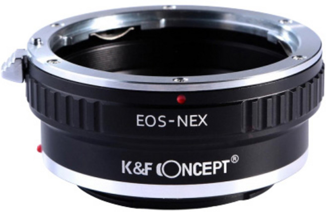 케이앤에프컨셉 렌즈변환 어댑터 소니 호환, EOS-NEX, 1개