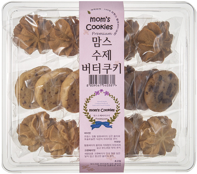 맘스 수제 버터쿠키, 285g, 1개