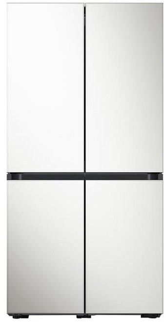 삼성전자 비스포크 냉장고 871L 방문설치, RF85R901335, Glam White