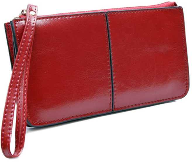 루루백 보그 가죽 장지갑