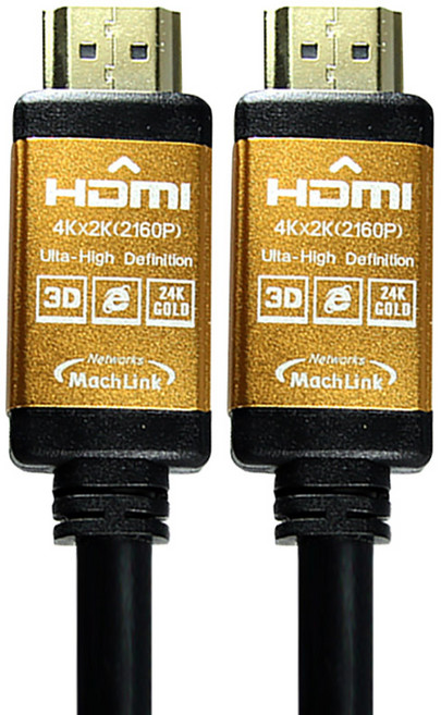 마하링크 Ultra HDMI Ver2.0 골드 케이블, 1개, 5m