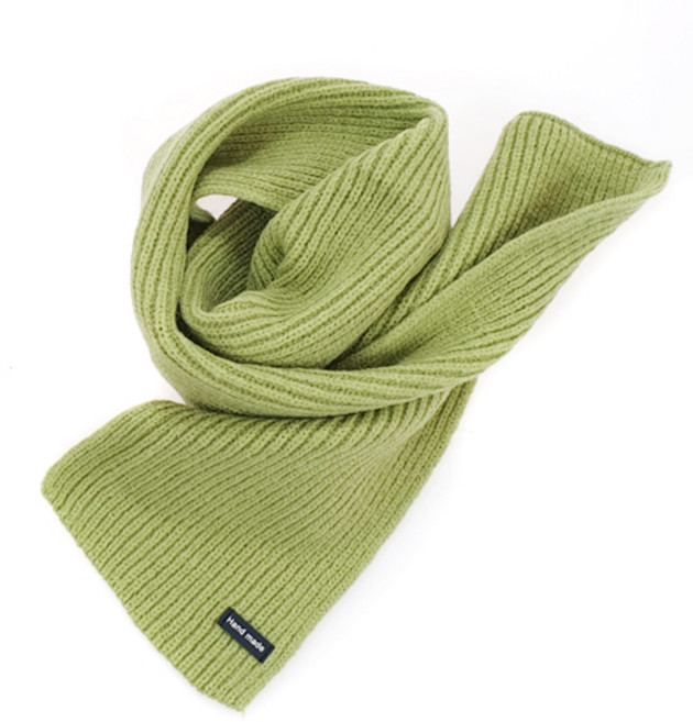 우주아이 아동용 파스텔골지 머플러