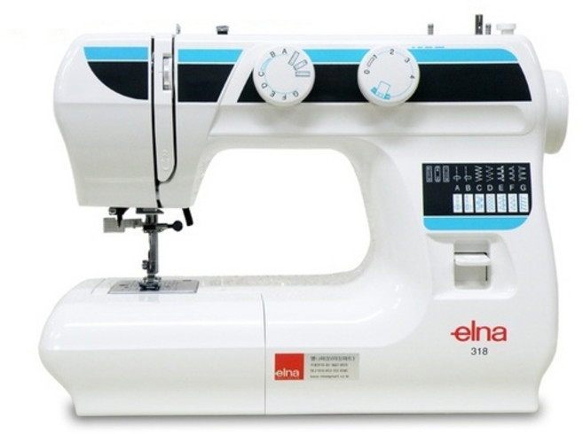 ELNA 準工業用縫紉機, 318quilt, 混合顏色