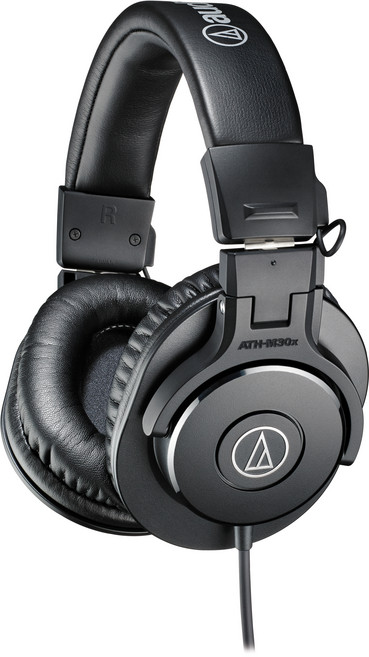 audio-technica 鐵三角 耳罩式封閉型監聽耳機 ATH-M30x 混色 多功能插孔