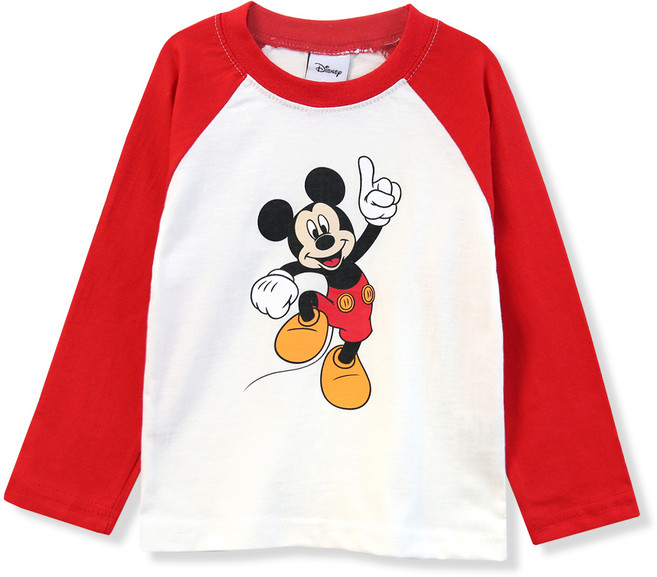 리틀래빗 아동용 D미키나그랑 긴팔 티셔츠