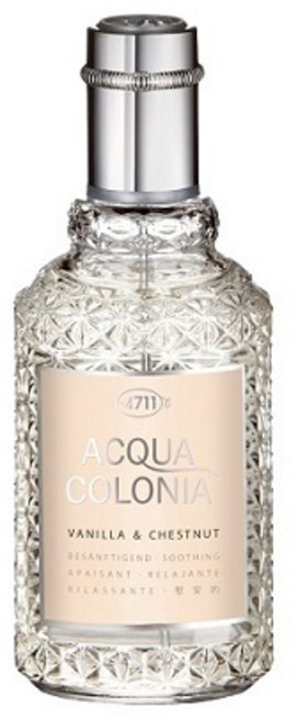 4711 아쿠아콜로니아 바닐라 앤 체스넛 오 드 뚜왈렛, 50ml, 1개