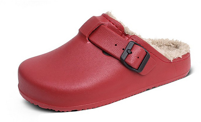 슈퍼카미트 남녀공용 겨울 털 슬리퍼 WT9771