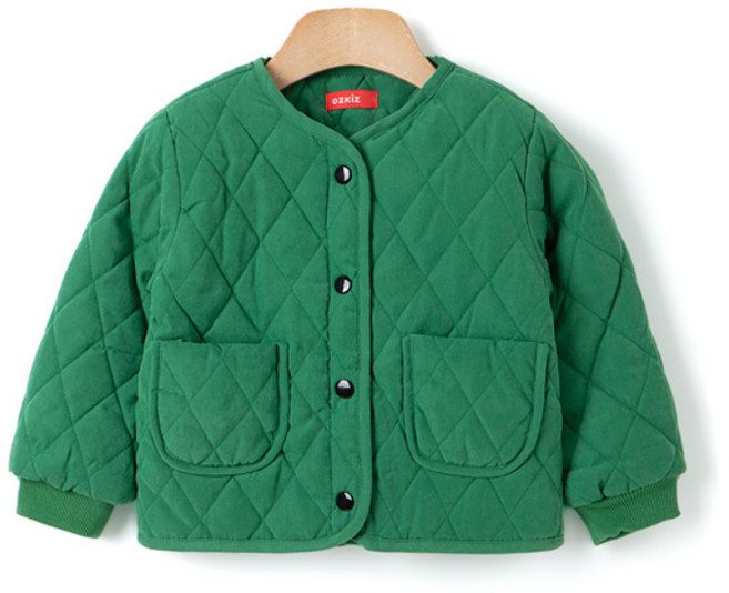 오즈키즈 아동용 깔깔깔 누빔 패딩 점퍼