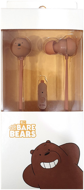 위베어베어스 캐릭터 피규어 이어폰, 그리즐리
