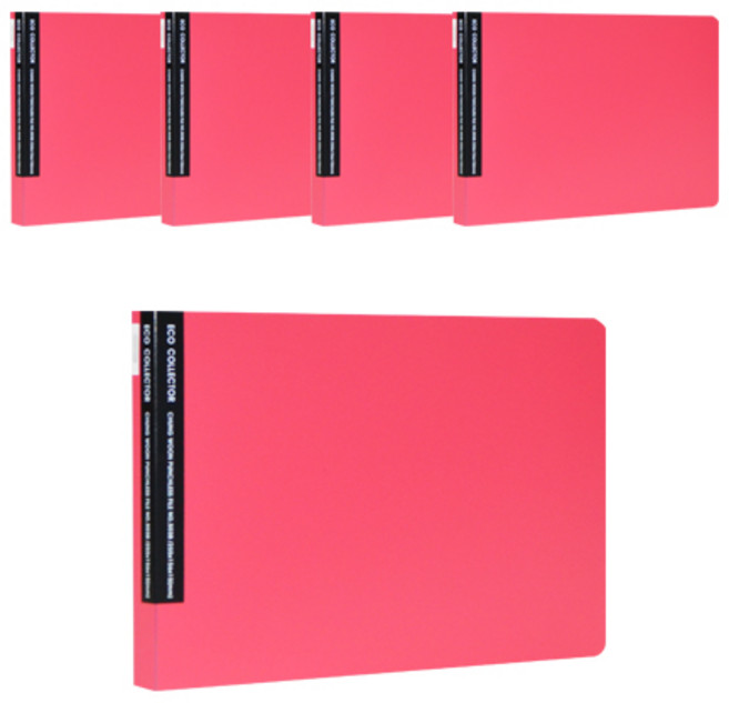 에코청운 에코컬렉터 세금철 A6, 분홍, 5개