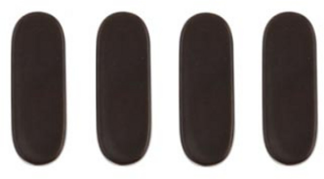 에라토 국산 옳음 수저받침, 브라운, 4개