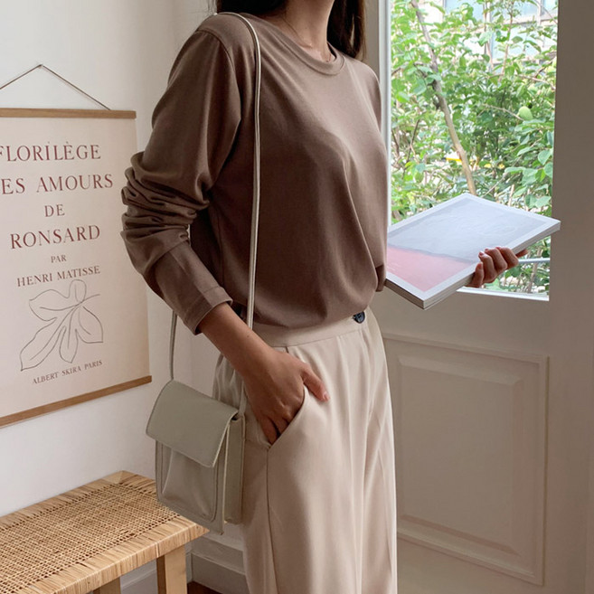 온더리버 여성용 디디텐션 루즈핏 티셔츠