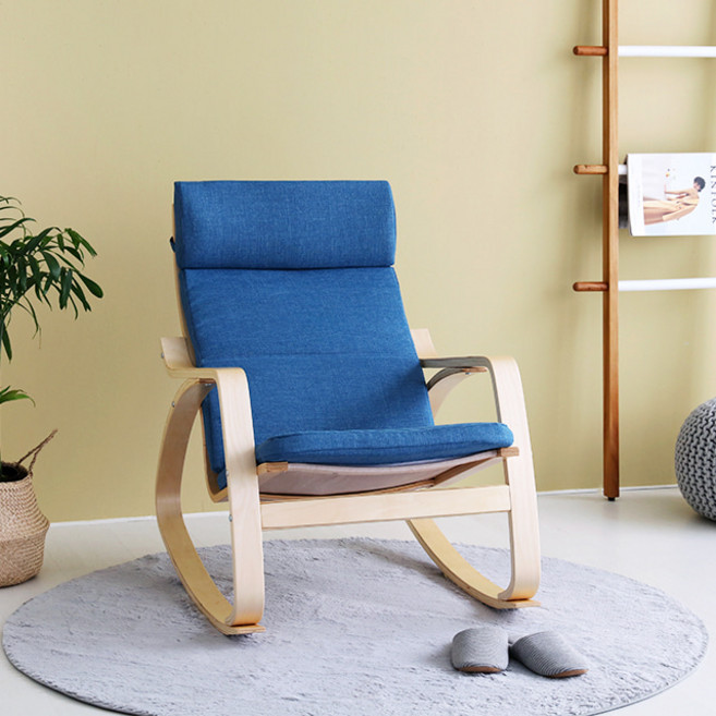 마켓비 EBO 흔들의자, 네이비, 1개