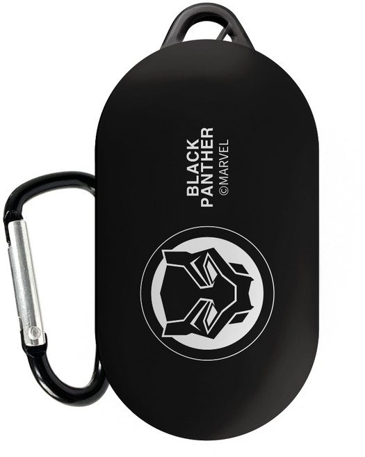 HULK 浩克 終局之戰 電影標誌 Buds 耳機保護殼, 單一商品, 黑豹