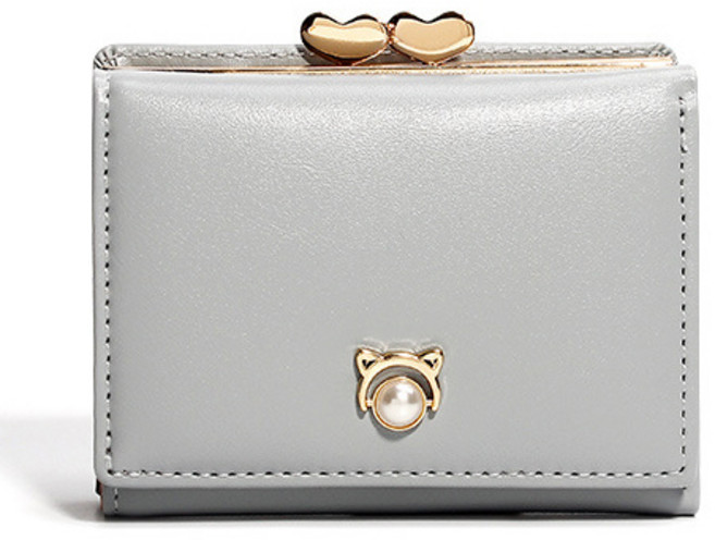 올나인 진주 비즈 단지갑