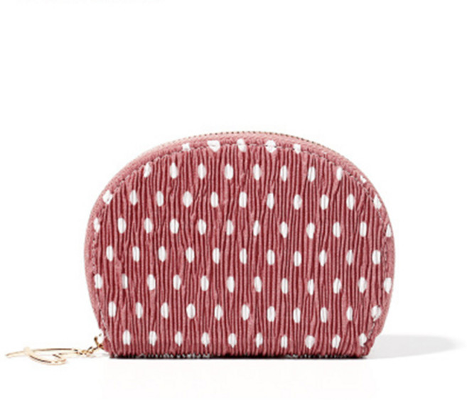 올나인 러블리 땡땡이 카드지갑