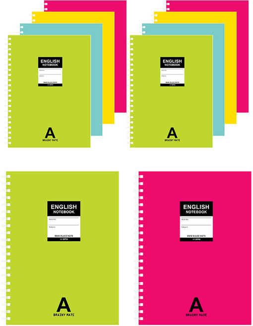 희망노트 2000 영어노트 스프링, 랜덤 발송, 10개