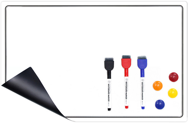 마그피아 화이트보드 펜 홀더세트, 고무자석