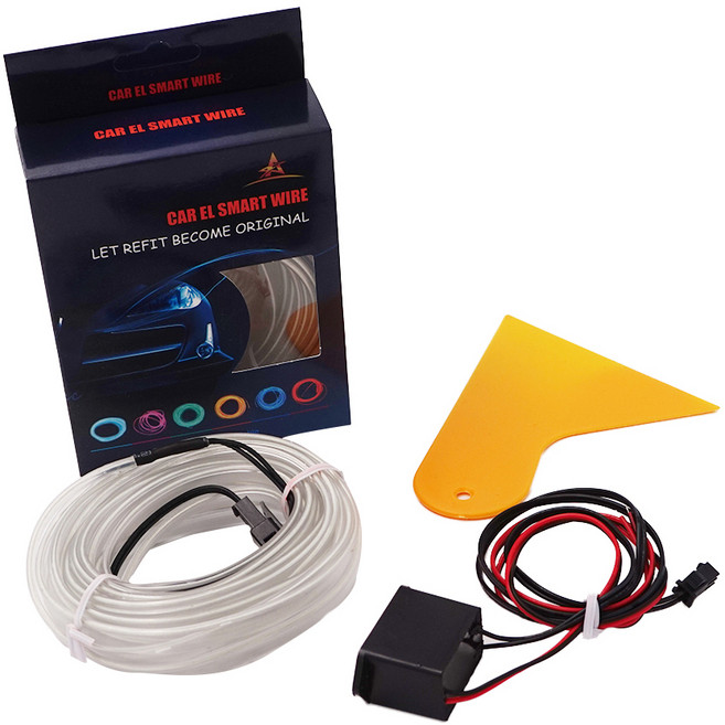 삼에스 EL와이어 + 컨트롤러 스카이 5m 배선형, 1세트