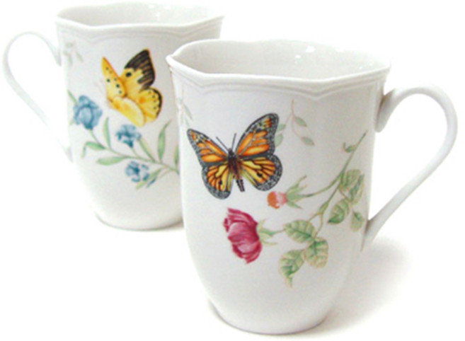레녹스 버터플라이 메도우 머그, Monarch, 1개