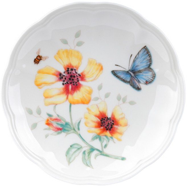 레녹스 버터플라이 메도우 파티접시, Blue butterfly, 1개