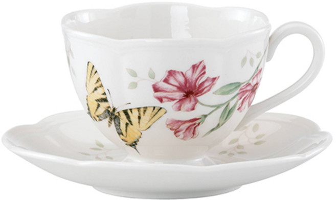 레녹스 버터플라이 메도우 커피잔, 타이거 스왈로, 1개