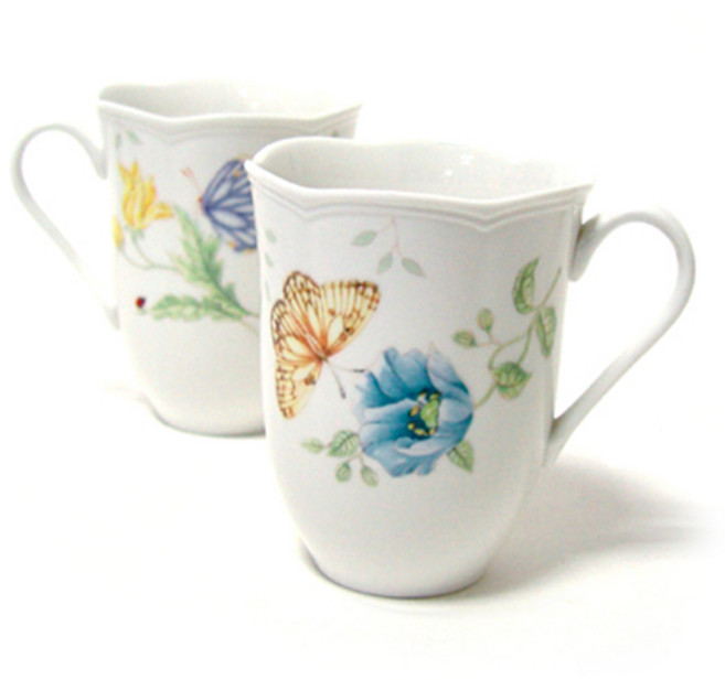 레녹스 버터플라이 매도우 머그, Fritillary, 1개