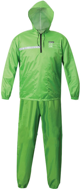 카멜로 도장용 메쉬 투피스 작업복 K012-M, 연두색, 1개