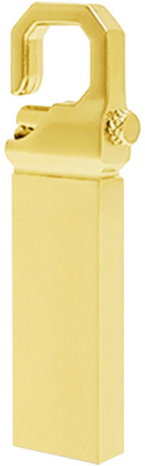 뮤스트 아이링크 USB 메모리 KEY-RING IRON 골드, 32GB