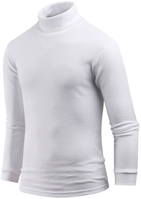 다꾸앙 남성용 어디서든함께 긴팔 목폴라 티셔츠 B08K9 tn1612