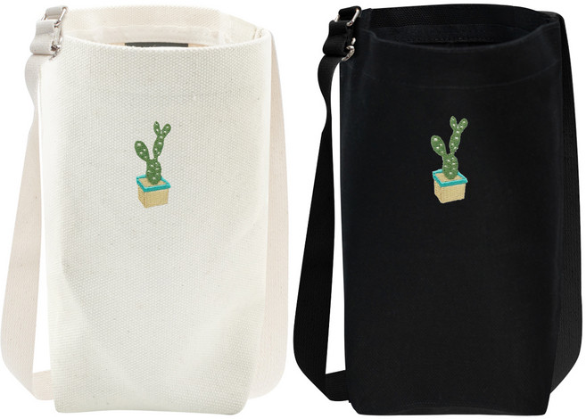 옥스타 텀블러백 에코백 미니가방 가시달린 선인장 크로스 2p세트