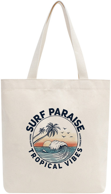 옥스타 서핑베니스비치 에코백 베이직타입