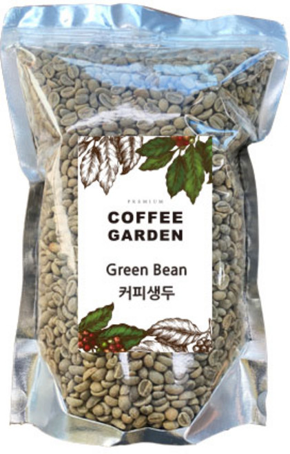커피가든 브라질 모지아나 생두, 1개, 1kg