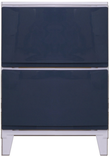 보노하우스 모던 에센셜 서랍장, 네이비, 2단