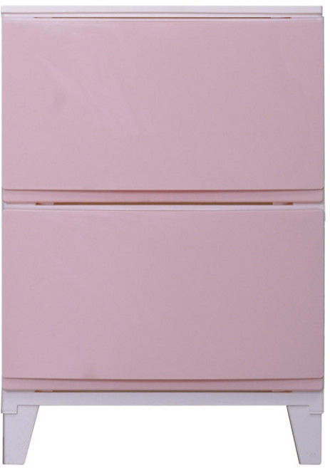 보노하우스 모던 에센셜 서랍장 2단, 핑크, 2개