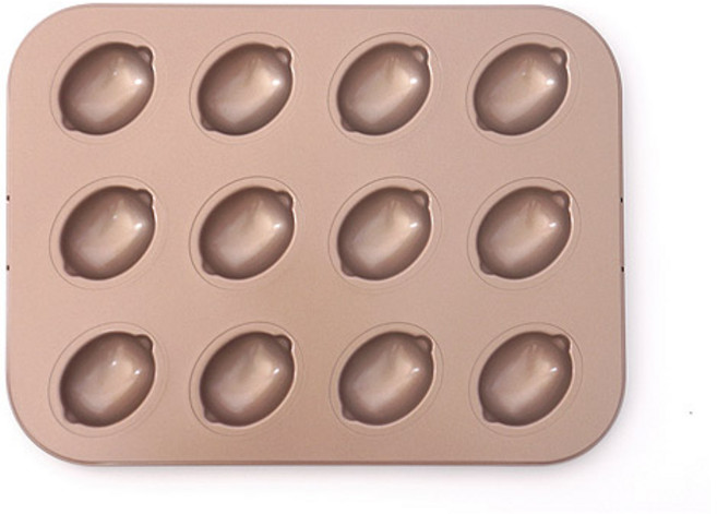 리틀 레몬 케이크팬 12구, 1개