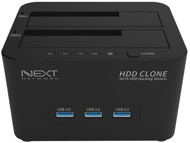 넥스트유 이지넷유비쿼터스 USB 3.0 2Bay 도킹스테이션, NEXT-963DCU3H, 1개