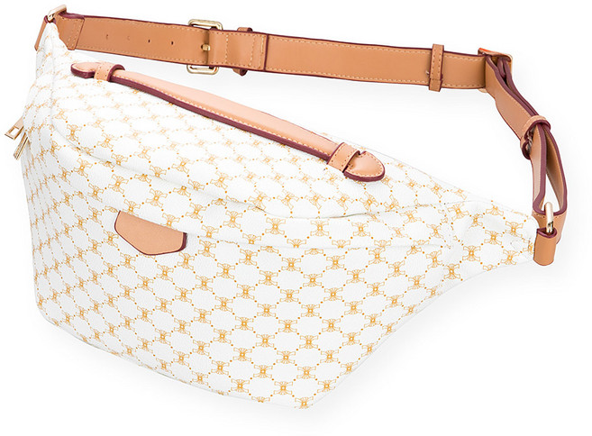 끄레앙 가죽콤비 슬링백 힙색 여행용 크로스백 S738