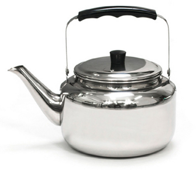 키친아트 모던일반 스텐 주전자 2호, 1.4L, 혼합색상, 1개