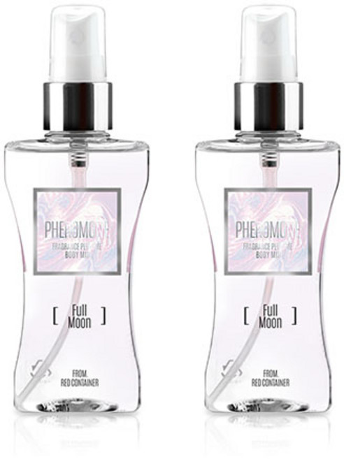 레드컨테이너 페로몬향 퍼품 바디 미스트 풀문, 80ml, 2개