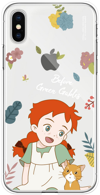 코쿼드 안녕앤 스프링 플라워 클리어 휴대폰 케이스