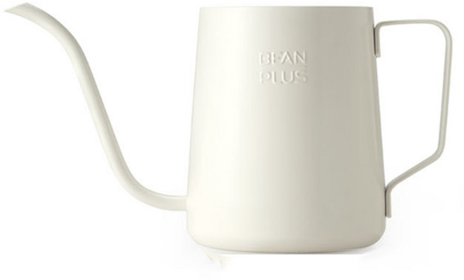 빈플러스 테프론 드립포트 600ml, 화이트, 1개