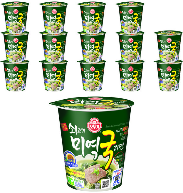 OTOKI 不倒翁 牛肉海帶湯拉麵 60g, 15入