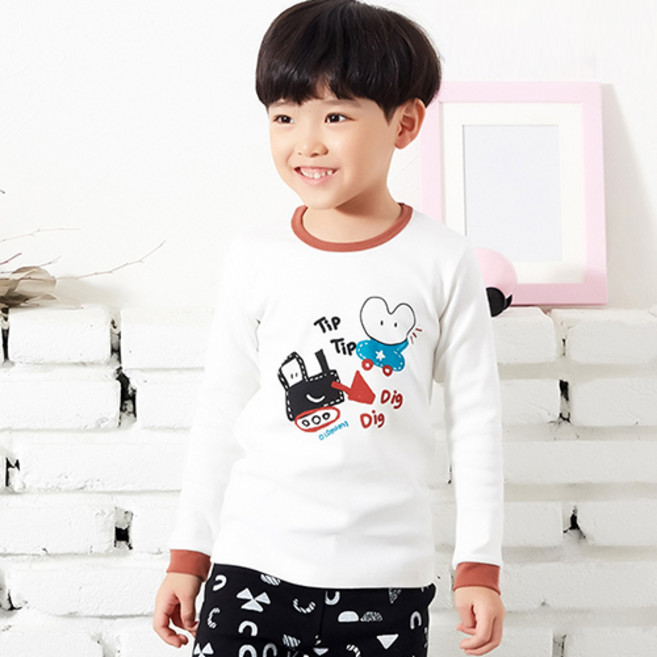 올로미미 아동용 굿데이 20수 후라이스 실내복 세트