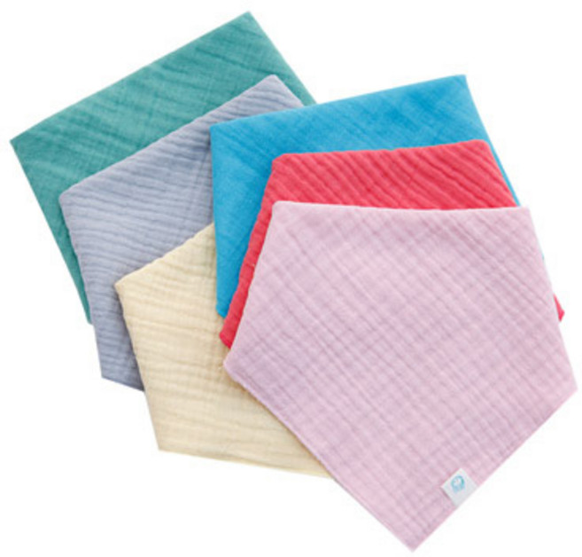 꿈꾸는두부 아동용 요루거즈 데일리 스카프빕 6종 세트