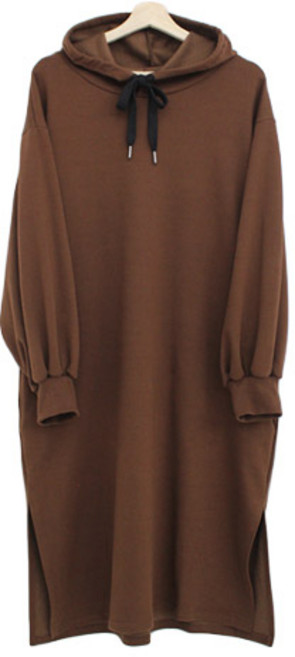 팡팡샵 P 긴후드트임OPS 임산부 원피스