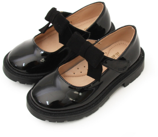 빔보빔바 여아용 페이던트 리본 구두